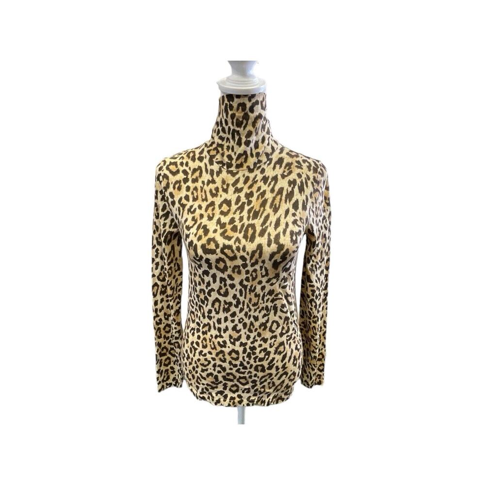 J.Crew 100% Cotton Lightweight Turtleneck Long Sleeve - Size XS